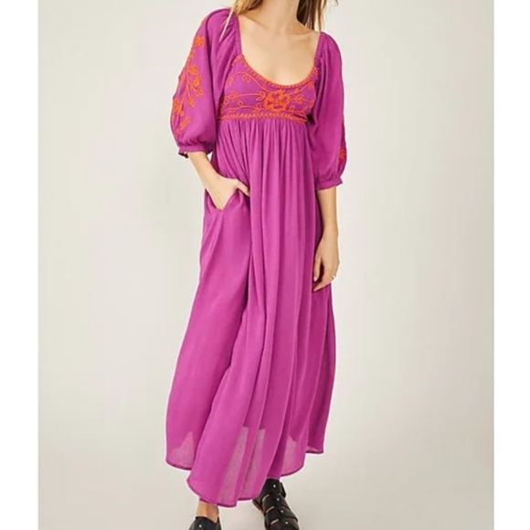 Free People Dresses & Skirts - Nwt Free People Wedgewood Maxi Dress